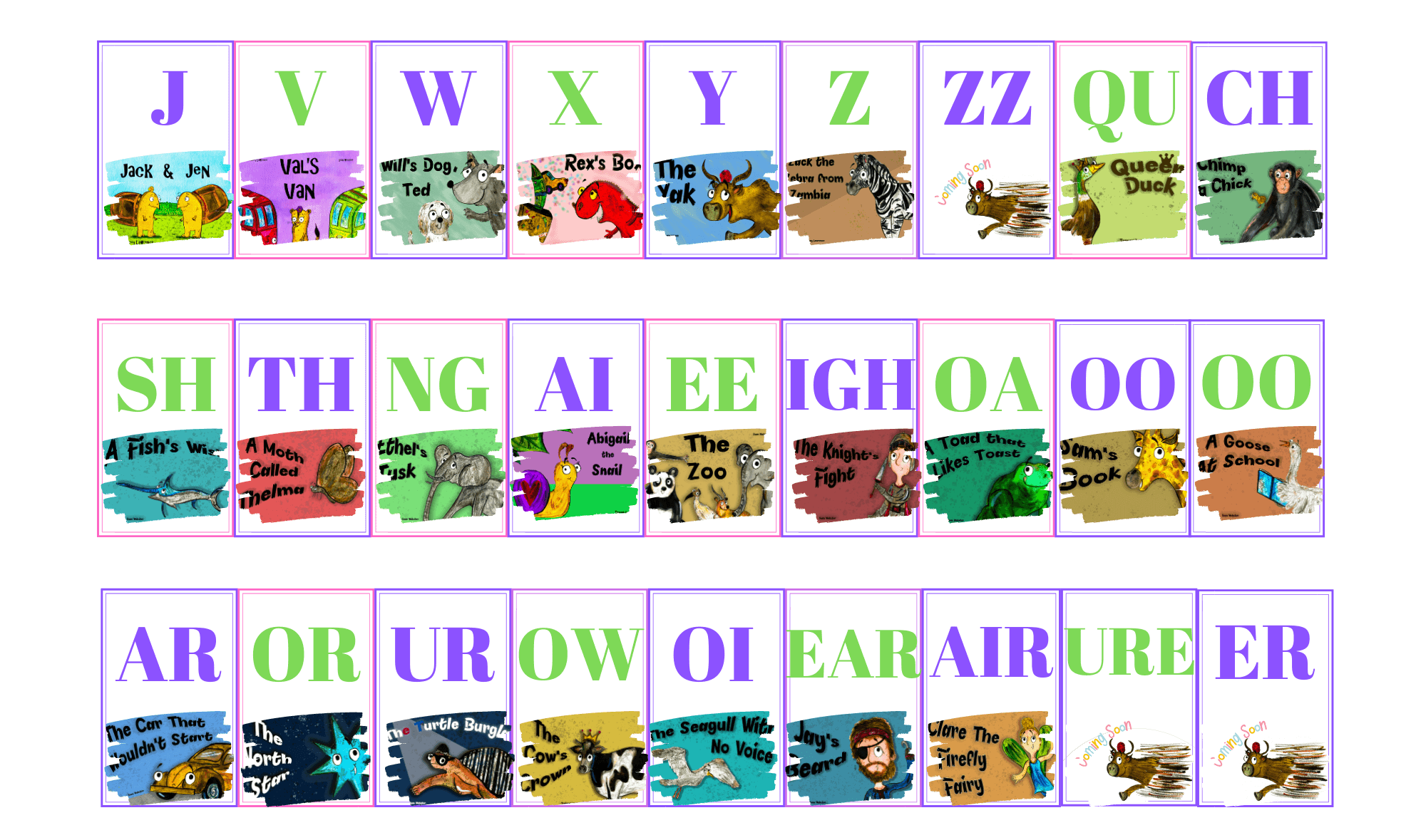 phonics phase three sounds