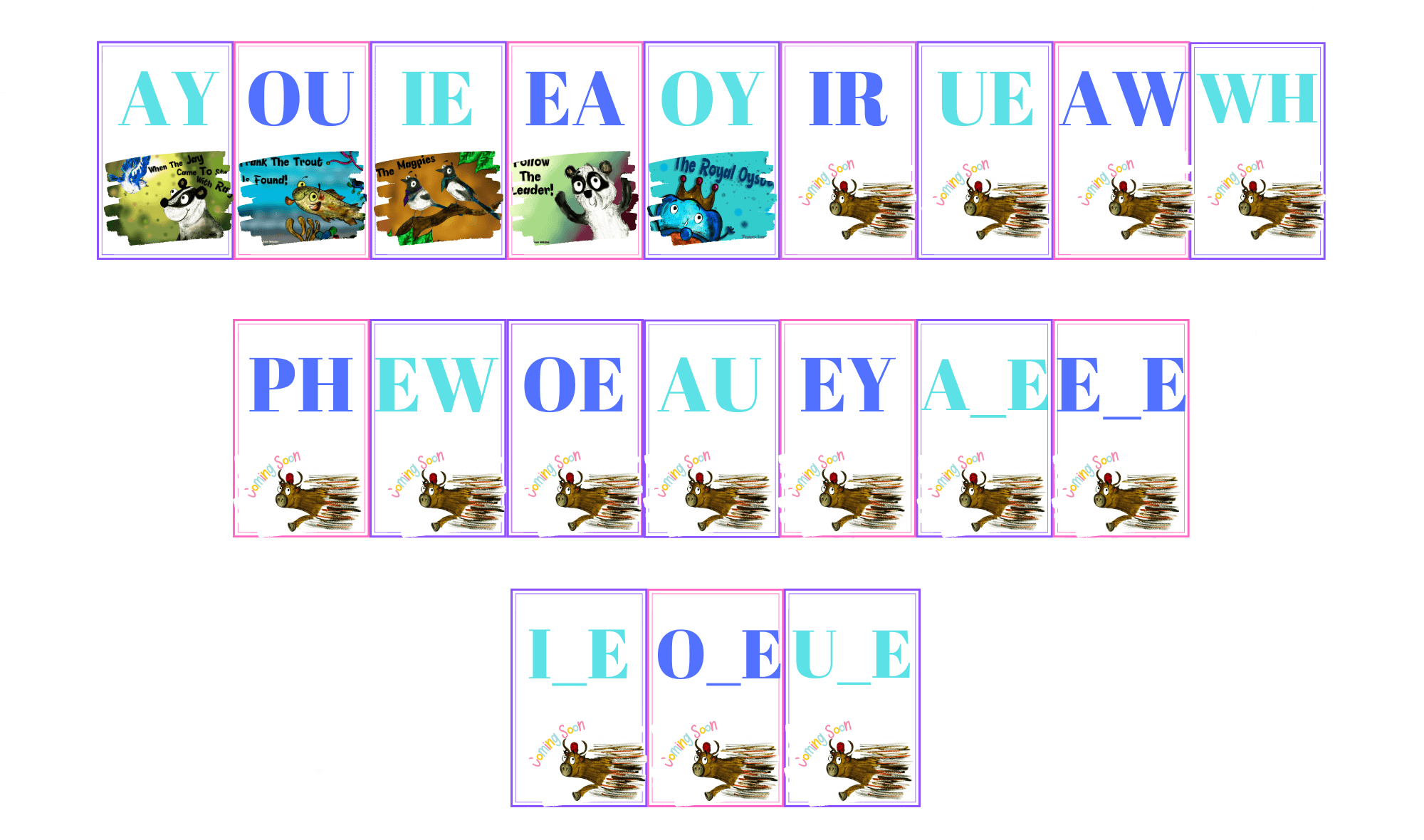 Phonics Phase 5 sounds